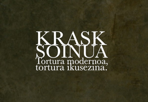 Imagen de cabecera de KRASK SOINUA / EL SONIDO DEL CRACK / LE SON DU CRACK / THE SOUND OF CRACKING