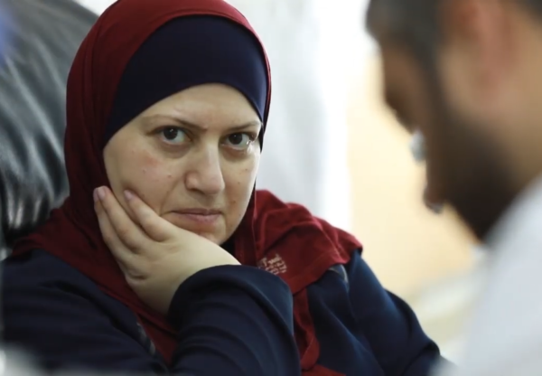 Imagen de cabecera de 'Condenadas en Gaza', un documental sobre palestinas enfermas sin acceso al tratamiento necesario