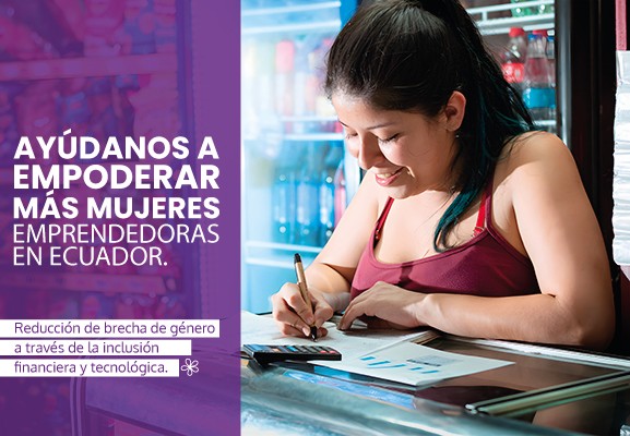 Imagen de cabecera de Inclusión Financiera para mujeres Ecuatorianas